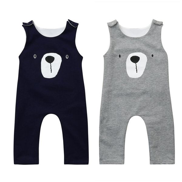 2018 baby clothes sleeveless bear jumpsuits casual navy blue/gray/pink kids boy girl infant romper playsuit cotton clothes outfits set
2018 baby clothes sleeveless bear jumpsuits casual navy blue/gray/pink kids boy girl infant romper playsuit cotton clothes outfits set