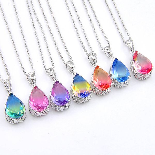 luckyshine drop lady mixed watermelon tourmaline necklace pendants silver gradients sweater chain pendants jewelry 7 pcs sets ing
luckyshine drop lady mixed watermelon tourmaline necklace pendants silver gradients sweater chain pendants jewelry 7 pcs sets ing