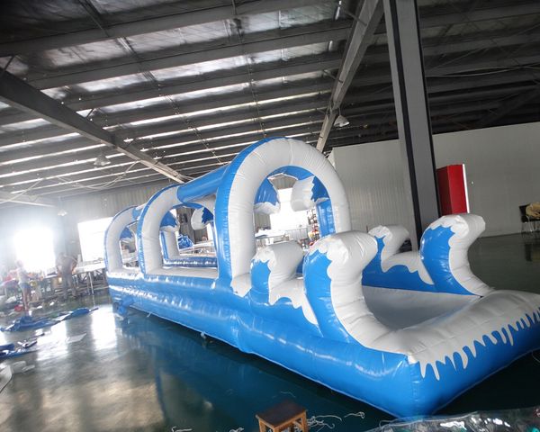 2018 Pvc Commercial Grade Inflatable Slip Customized Inflatable Large Land Slide And Slip