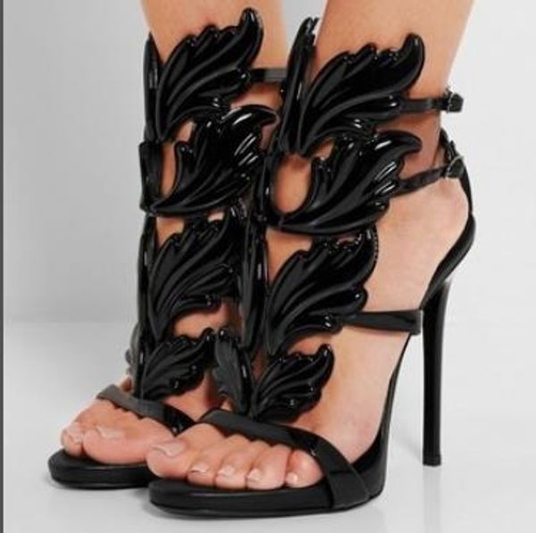 2018 designer women's metal leaf wing high heel sandals gold nude black party events shoes gladiator metallic winged sandals
2018 designer women's metal leaf wing high heel sandals gold nude black party events shoes gladiator metallic winged sandals