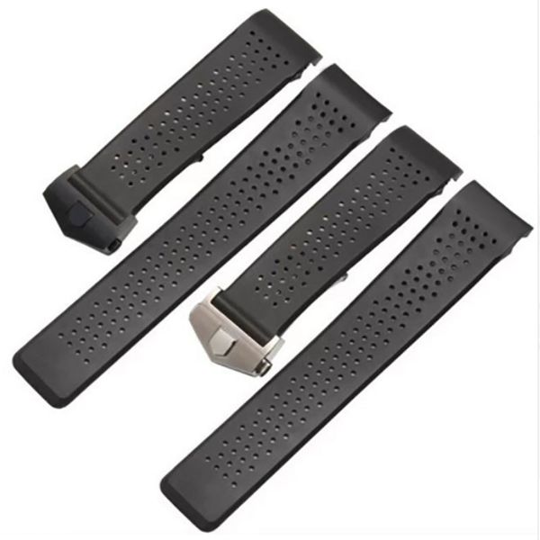 22mm rubber watchband super-thin silicone silver stainless steel fold deployment buckle watch bands strap ing, Black;brown
22mm rubber watchband super-thin silicone silver stainless steel fold deployment buckle watch bands strap ing, Black;brown