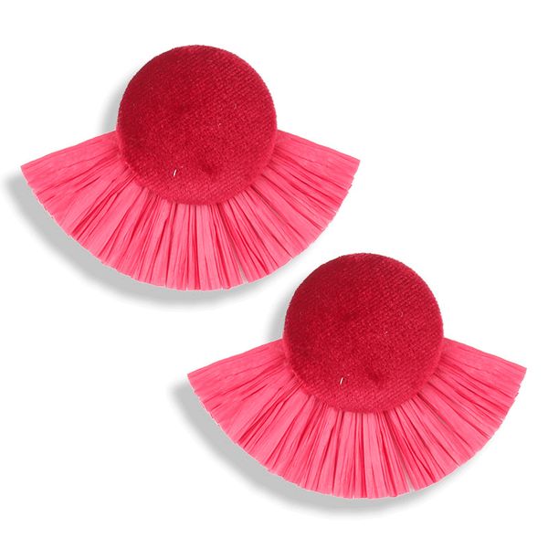 retro plush fan-shaped tassel earrings creative gift personality earrings boho dangle earrings women jewelry support fba drop shipping h888f, Silver
retro plush fan-shaped tassel earrings creative gift personality earrings boho dangle earrings women jewelry support fba drop shipping h888f, Silver