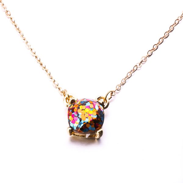 14 style option galaxy glitter necklace rain bow opal choker necklace gold color jewelry for women, Silver
14 style option galaxy glitter necklace rain bow opal choker necklace gold color jewelry for women, Silver