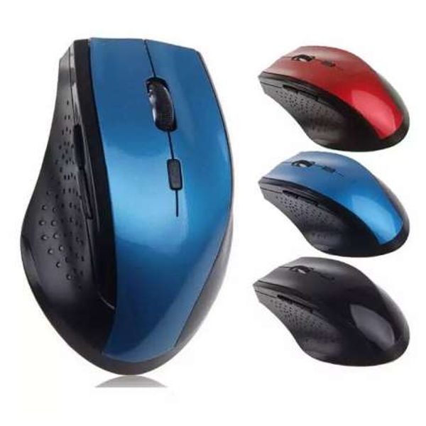 Cliry Best Seller 2.4G Wireless Optical Mouse 6D Big Hand Size Office 2.4G cordless Computer Mice for Laptop Desktop notebook