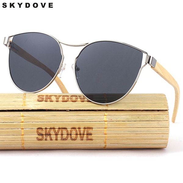 skydove round bamboo sunglasses luxury cat eye vintage sunglasses women 2018 mirror trend ladies outdoor personality, White;black
skydove round bamboo sunglasses luxury cat eye vintage sunglasses women 2018 mirror trend ladies outdoor personality, White;black