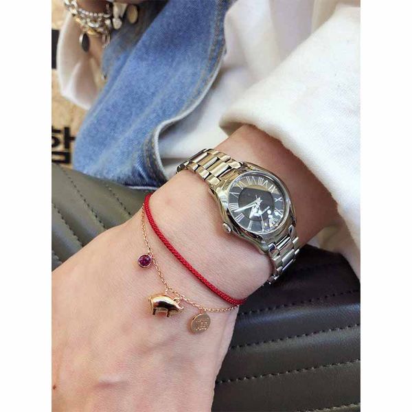 korea new bracelet new year lucky pig red string bracelet fashion wild personality, Golden;silver
korea new bracelet new year lucky pig red string bracelet fashion wild personality, Golden;silver