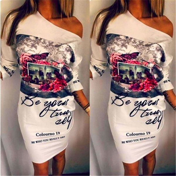 Women Fashion Floral Printe Dress Plus Size Party Dresses Sloping Shoulder Floral Party Dresses Chemises Hot Women Sexy
Women Fashion Floral Printe Dress Plus Size Party Dresses Sloping Shoulder Floral Party Dresses Chemises Hot Women Sexy