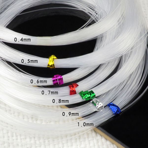 0.5~1.0mm jewelry making diy nylon non stretch beading strings cord fishing bracelet necklace wire, White;red
0.5~1.0mm jewelry making diy nylon non stretch beading strings cord fishing bracelet necklace wire, White;red