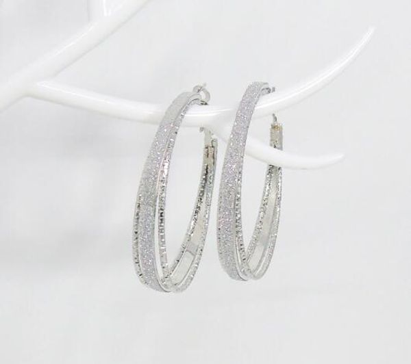 new european and american wide circle ring ear ring grinding earrings earrings jewelry fashion classic exquisite, Silver
new european and american wide circle ring ear ring grinding earrings earrings jewelry fashion classic exquisite, Silver