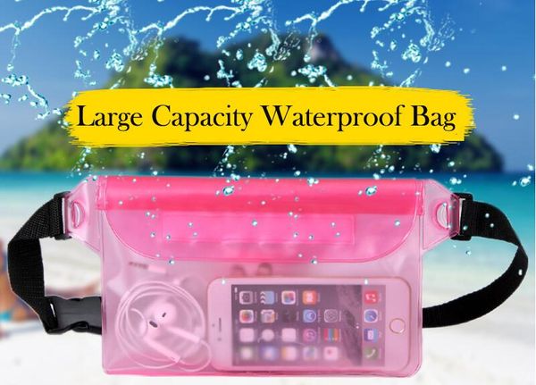waterproof sports bag waist bag swimming drifting diving waist fanny pack pouch underwater dry shoulder backpack phone pocket
waterproof sports bag waist bag swimming drifting diving waist fanny pack pouch underwater dry shoulder backpack phone pocket