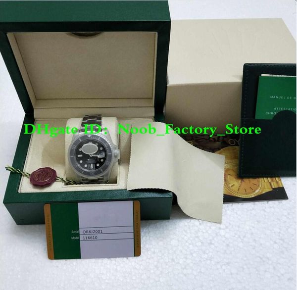 Super factory ver ion 3 tyle v5 2813 movement watch black ceramic bezel apphire gla 40mm 116610 116610ln men watch watche new tyle box
Super factory ver ion 3 tyle v5 2813 movement watch black ceramic bezel apphire gla 40mm 116610 116610ln men watch watche new tyle box