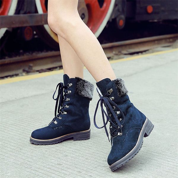 ymechic 2018 womens shoes medium heel winter ankle boots blue black yellow faux fur lace up rock goth motorcycle combat boots
ymechic 2018 womens shoes medium heel winter ankle boots blue black yellow faux fur lace up rock goth motorcycle combat boots