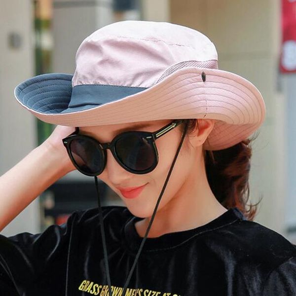 outdoor accs women patchwork hiking bucket fisherman hat design summer beach hats anti-uv sun protection cap for men sunhat, Black;white
outdoor accs women patchwork hiking bucket fisherman hat design summer beach hats anti-uv sun protection cap for men sunhat, Black;white