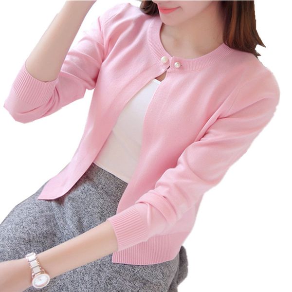 knitted cardigan women 2017 spring autumn long sleeve sweater cardigan female single button pull femme black pink ns8634, White;black
knitted cardigan women 2017 spring autumn long sleeve sweater cardigan female single button pull femme black pink ns8634, White;black