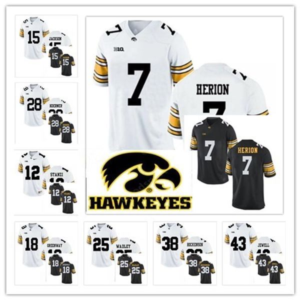 NCAA Iowa Hawkeyes Noah Fant Josey Jewell 38 T.J. Hockenson 18 Greenway 12 Ricky Stanzi Trevor Davis Stitched College Football Jerseys
NCAA Iowa Hawkeyes Noah Fant Josey Jewell 38 T.J. Hockenson 18 Greenway 12 Ricky Stanzi Trevor Davis Stitched College Football Jerseys