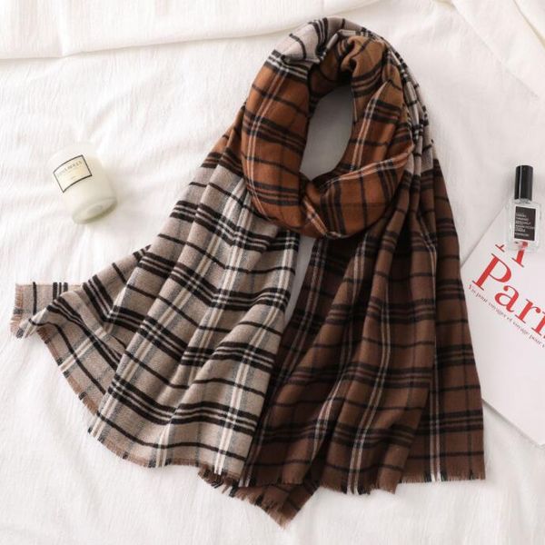 fall winter scarves for women season hitting scene plaid scarves female shawls and long color with thick warm scarf, Blue;gray
fall winter scarves for women season hitting scene plaid scarves female shawls and long color with thick warm scarf, Blue;gray