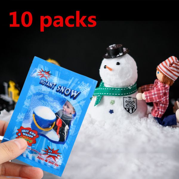 10 packs artificial snow fake magic instant snow festival party decorations for christmas wedding artificial snowflakes
10 packs artificial snow fake magic instant snow festival party decorations for christmas wedding artificial snowflakes