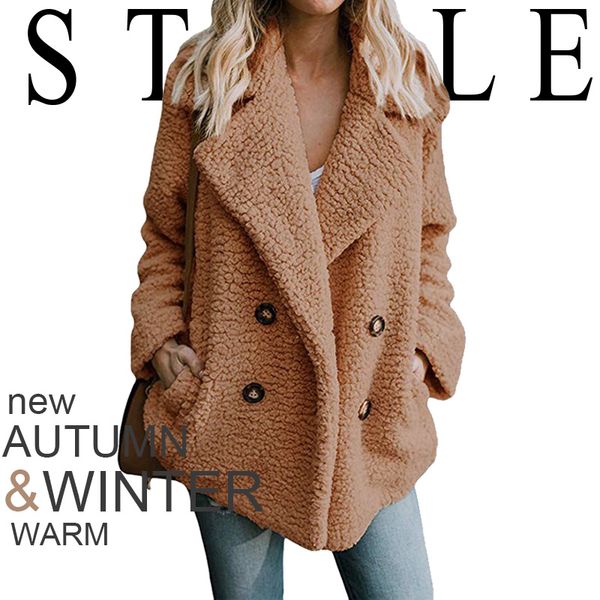 2018 new autumn winter long coat women wool material plus size parka women for ladies casual coat turn-down collar thick clothes, Black
2018 new autumn winter long coat women wool material plus size parka women for ladies casual coat turn-down collar thick clothes, Black