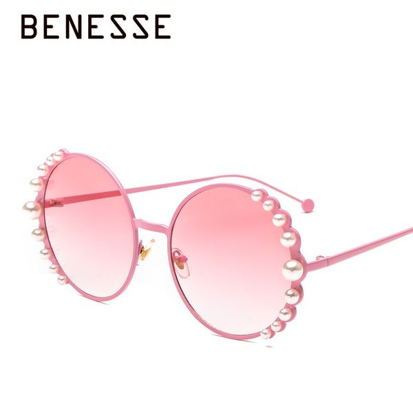 luxury round pearl sunglasses women 2018 trends driving vintage brand design sun glasses gold frame fashion gradient lens uv400, White;black
luxury round pearl sunglasses women 2018 trends driving vintage brand design sun glasses gold frame fashion gradient lens uv400, White;black