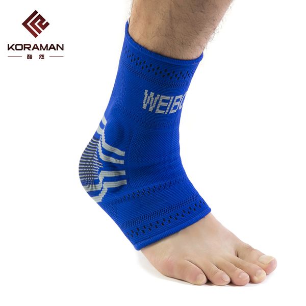 koraman 2pcs 3dweaving elastic nylon strap ankle support brace badminton basketball football taekwondo fitness heel protector802, Blue;black
koraman 2pcs 3dweaving elastic nylon strap ankle support brace badminton basketball football taekwondo fitness heel protector802, Blue;black