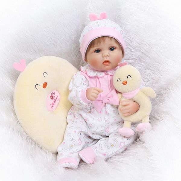 18 inch reborn babies dolls npk brand silicone reborn dolls realistic lifelike newborn doll girl chicken gift boneca
18 inch reborn babies dolls npk brand silicone reborn dolls realistic lifelike newborn doll girl chicken gift boneca