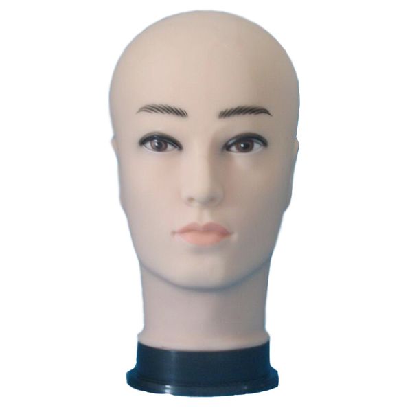 mannequin head hat display wig training head model male head model, White 
mannequin head hat display wig training head model male head model, White