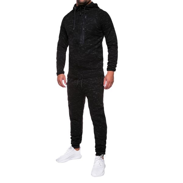 men long sleeve hoodies streetwear speckled folds zipper sweatshirt pants sets sports suit tracksuit drop shipping, Gray
men long sleeve hoodies streetwear speckled folds zipper sweatshirt pants sets sports suit tracksuit drop shipping, Gray
