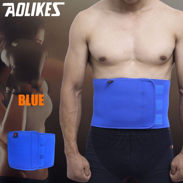aolikes men waist support belt lumbar brace breathable protection back absorb sweat fitness sport protective gear, Black;gray
aolikes men waist support belt lumbar brace breathable protection back absorb sweat fitness sport protective gear, Black;gray