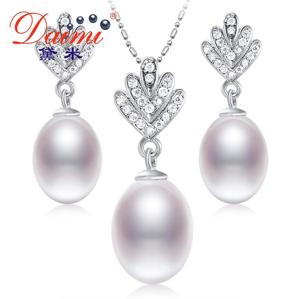 daimi natural pearl necklace earrings silver sets, brand jewelry cedar 8-9mm white cultured pearl sets, trendy jewelry sets, Black
daimi natural pearl necklace earrings silver sets, brand jewelry cedar 8-9mm white cultured pearl sets, trendy jewelry sets, Black