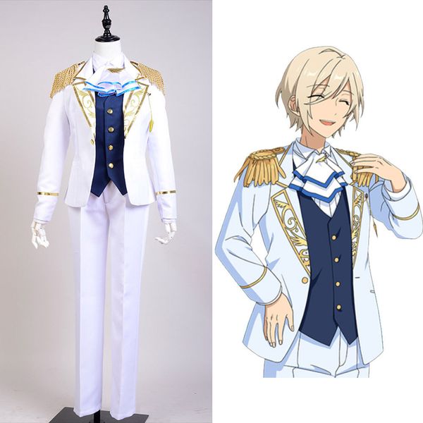 ensemble stars fine unit tenshouin eichi cosplay costume outfit suit uniform coat, Black
ensemble stars fine unit tenshouin eichi cosplay costume outfit suit uniform coat, Black