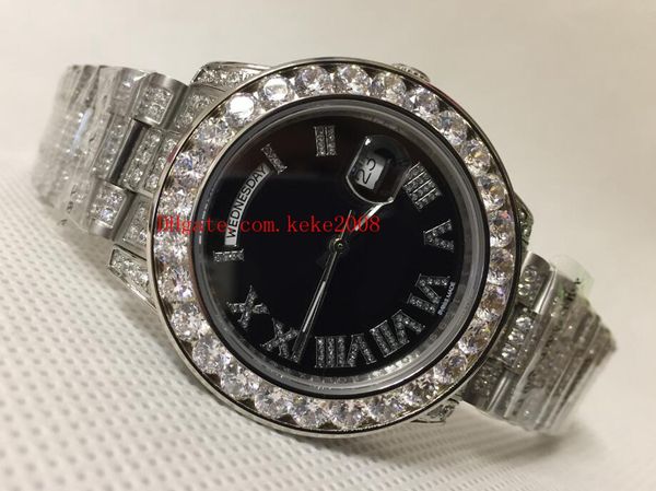 luxury watch 36mm black dial day date president 218239 white gold diamond bezel bracele swiss eta 2836 movement automatic mens watches, Slivery;brown
luxury watch 36mm black dial day date president 218239 white gold diamond bezel bracele swiss eta 2836 movement automatic mens watches, Slivery;brown