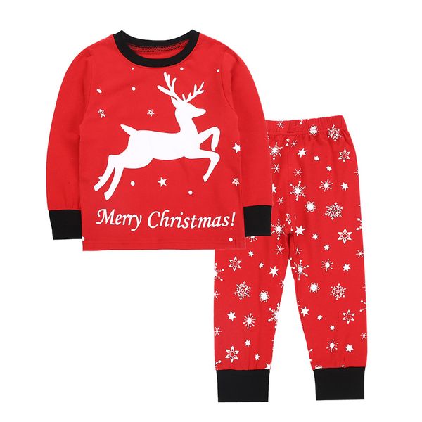 fashion cute kid clothes set children's long sleeve christmas cartoon deer t-shirt + pants two-piece suit home service24m-7y, White
fashion cute kid clothes set children's long sleeve christmas cartoon deer t-shirt + pants two-piece suit home service24m-7y, White