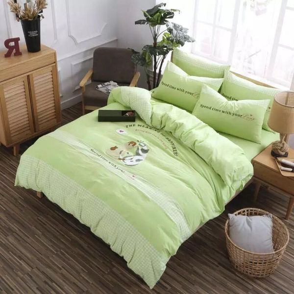 spring green bedding set size 800tc washed cotton comforter cover embroidered bedroom home decor bed sheet set girl
spring green bedding set size 800tc washed cotton comforter cover embroidered bedroom home decor bed sheet set girl