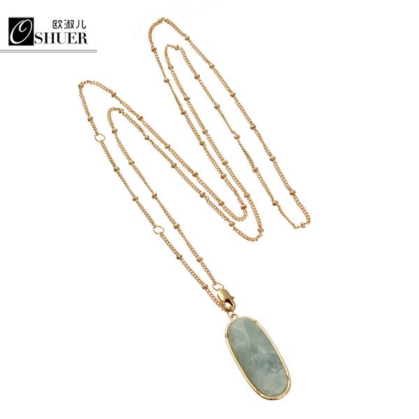 whole saleoshuer natural stone gold necklaces pendants for women long statement necklaces ethnic jewelry, Silver
whole saleoshuer natural stone gold necklaces pendants for women long statement necklaces ethnic jewelry, Silver