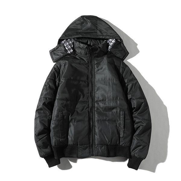 drop shipping 2018 men winter jackets casual slim cotton with hooded parkas casaco masculino streetwear outwear abz96, Black
drop shipping 2018 men winter jackets casual slim cotton with hooded parkas casaco masculino streetwear outwear abz96, Black