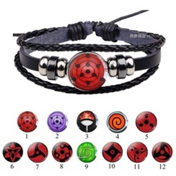 eyes naruto bracelet uchiha clan sharingan eye anime naruto braided leather bracelet itachi sasuke kakashi cosplay, Golden;silver 
eyes naruto bracelet uchiha clan sharingan eye anime naruto braided leather bracelet itachi sasuke kakashi cosplay, Golden;silver