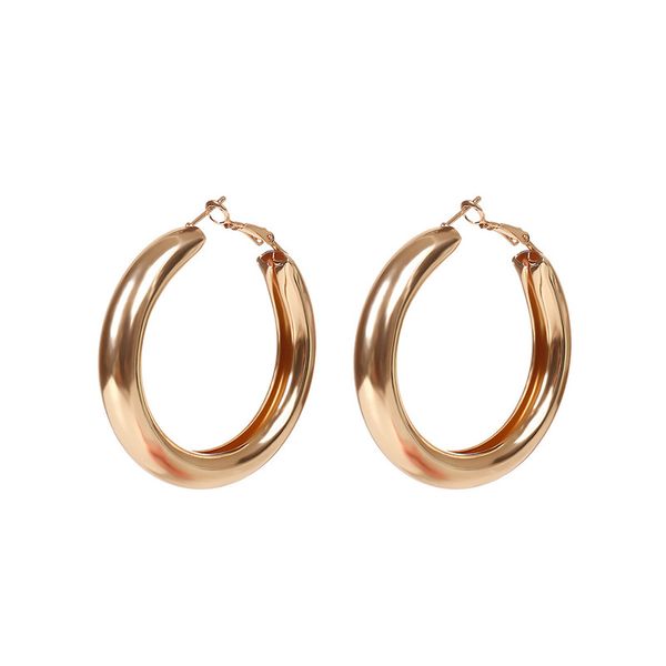 new punk style fashion simple geometric round circle hoop earrings for women silver gold color 5cm cricle earring xr, Golden;silver
new punk style fashion simple geometric round circle hoop earrings for women silver gold color 5cm cricle earring xr, Golden;silver