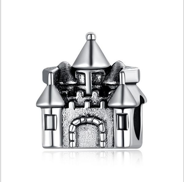 wholesale silver charm beads 30pcs castle european charms bead big hole fit pandora snake chain bracelet necklack fashion diy jewelry making, Black
wholesale silver charm beads 30pcs castle european charms bead big hole fit pandora snake chain bracelet necklack fashion diy jewelry making, Black