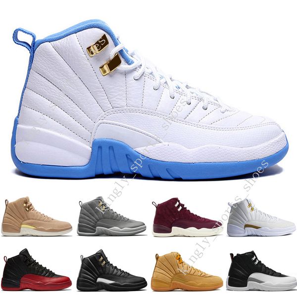 2018 12 12s mens basketball shoes wheat dark grey bordeaux flu game the master taxi playoffs university french blue gym red sports sneakers
2018 12 12s mens basketball shoes wheat dark grey bordeaux flu game the master taxi playoffs university french blue gym red sports sneakers