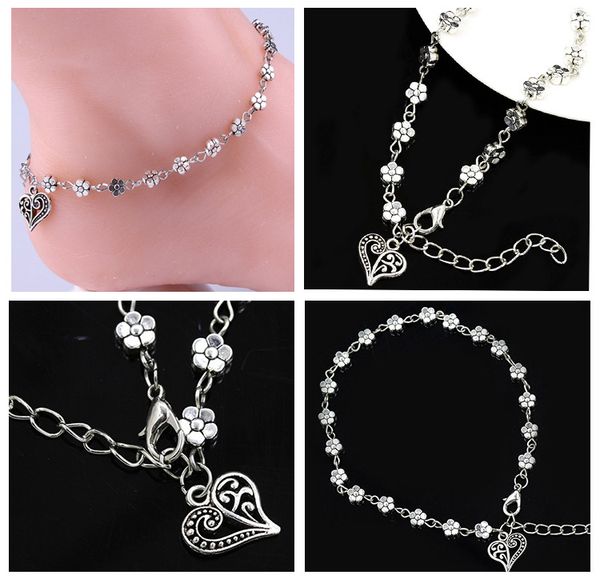 retro silver hollow silver plum flowers ankle chain foot ornaments peach heart shaped anklet bracelet foot jewelry g46l, Red;blue
retro silver hollow silver plum flowers ankle chain foot ornaments peach heart shaped anklet bracelet foot jewelry g46l, Red;blue