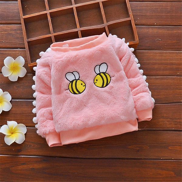 cola 2018 baby boys sweater autumn cartoon bee clothing for girls infant toddler winter thicken plus velvet clothes, Blue
cola 2018 baby boys sweater autumn cartoon bee clothing for girls infant toddler winter thicken plus velvet clothes, Blue