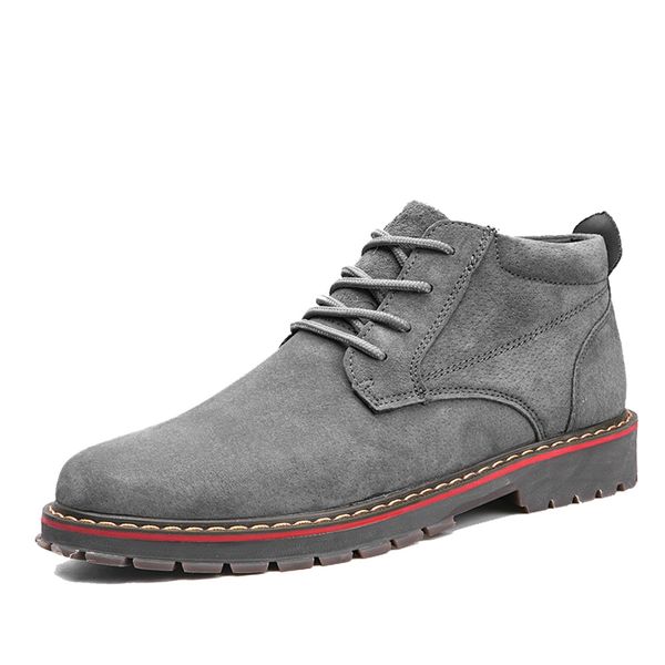 faux suede leather men's boots men business casual leather shoes autumn winter fashion oxford shoes for men, Black
faux suede leather men's boots men business casual leather shoes autumn winter fashion oxford shoes for men, Black