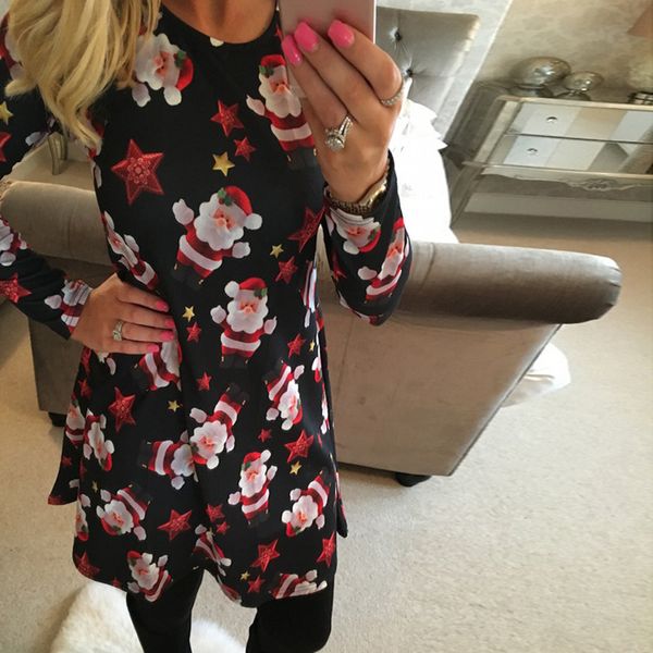 autumn winter dresses snowman christmas tree casual loose sweet dress women long sleeve christmas dress plus size women clothing, White;black
autumn winter dresses snowman christmas tree casual loose sweet dress women long sleeve christmas dress plus size women clothing, White;black