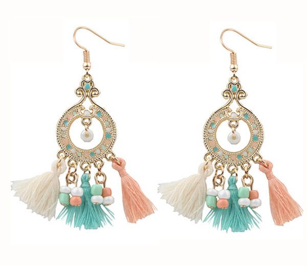 vintage boho tassel drop earrings fashion bohemian earrings for women brincos pendientes 1e137, Silver
vintage boho tassel drop earrings fashion bohemian earrings for women brincos pendientes 1e137, Silver