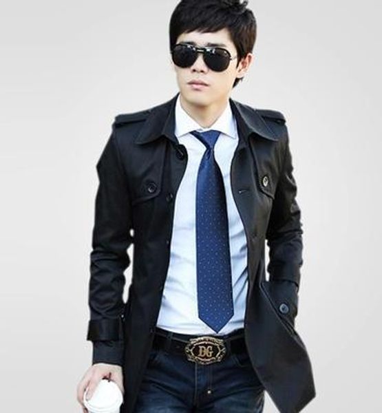 black beige khaki slim men long trench coats single breasted england mans jackets and coats 2017 long pea men, Tan;black
black beige khaki slim men long trench coats single breasted england mans jackets and coats 2017 long pea men, Tan;black