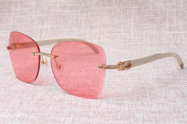new factory direct unique design small diamond sunglasses 8100905 high-end fashion trimming lens natural white horn sunglasses, White;black
new factory direct unique design small diamond sunglasses 8100905 high-end fashion trimming lens natural white horn sunglasses, White;black