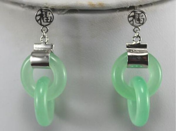 drop shipping light green 925 sterling silver double circle fine jewelry earring, Golden;silver
drop shipping light green 925 sterling silver double circle fine jewelry earring, Golden;silver