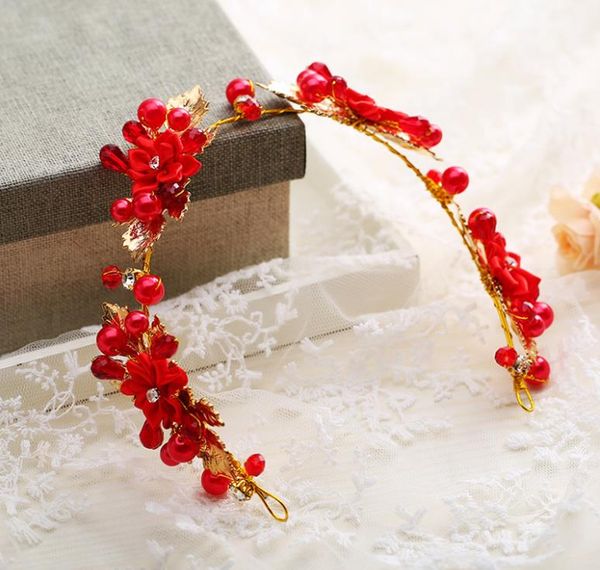 handmade festive red flowers, headwear, wedding dresses, water drill accessories, dress headbands, Silver
handmade festive red flowers, headwear, wedding dresses, water drill accessories, dress headbands, Silver