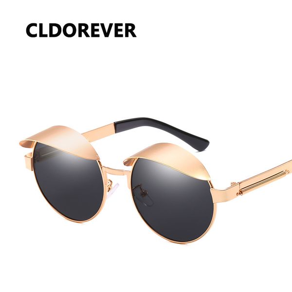 2018 gothic steampunk sunglasses vintage round metal sun glasses for women men brand designer steam punk goggles oculos okulary, White;black
2018 gothic steampunk sunglasses vintage round metal sun glasses for women men brand designer steam punk goggles oculos okulary, White;black