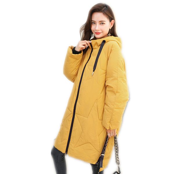 winter women jackets 2018 new fashion medium-long cotton-padded warm winter female coats loose thicken outerwear coat cq2709, Black
winter women jackets 2018 new fashion medium-long cotton-padded warm winter female coats loose thicken outerwear coat cq2709, Black